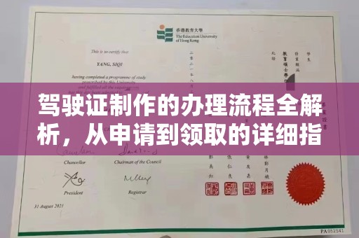 莱山驾驶证制作的办理流程全解析，从申请到领取的详细指南