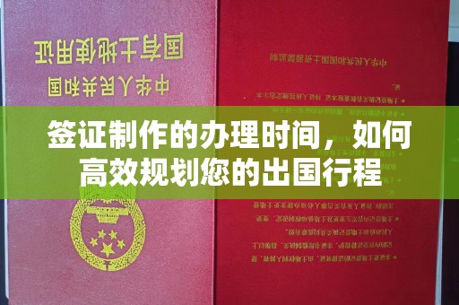 莱山签证制作的办理时间，如何高效规划您的出国行程