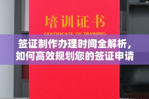 莱山签证制作办理时间全解析，如何高效规划您的签证申请流程