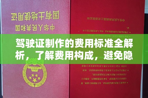 莱山驾驶证制作的费用标准全解析，了解费用构成，避免隐形消费