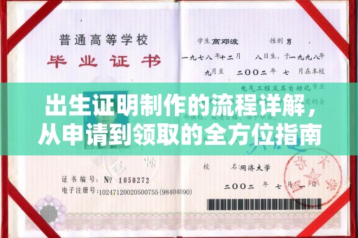 莱山出生证明制作的流程详解，从申请到领取的全方位指南